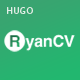 قالب RyanCV ❤️پوسته سایت شخصی نسخه 3.0.8 - قالب رزومه وردپرس