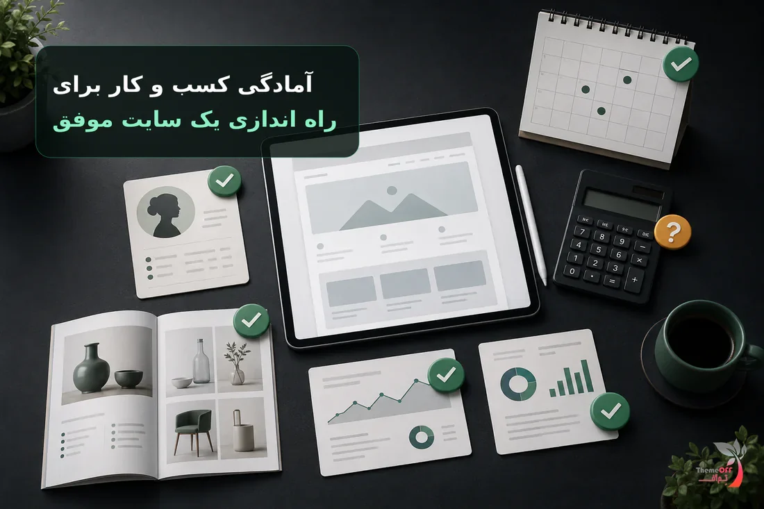 آیا کسبوکار شما واقعاً به سایت نیاز دارد؟ راهنمای تصمیمگیری برای مدیران شیرازی 3 چکلیست آمادگی کسبوکار برای راهاندازی یک سایت موفق