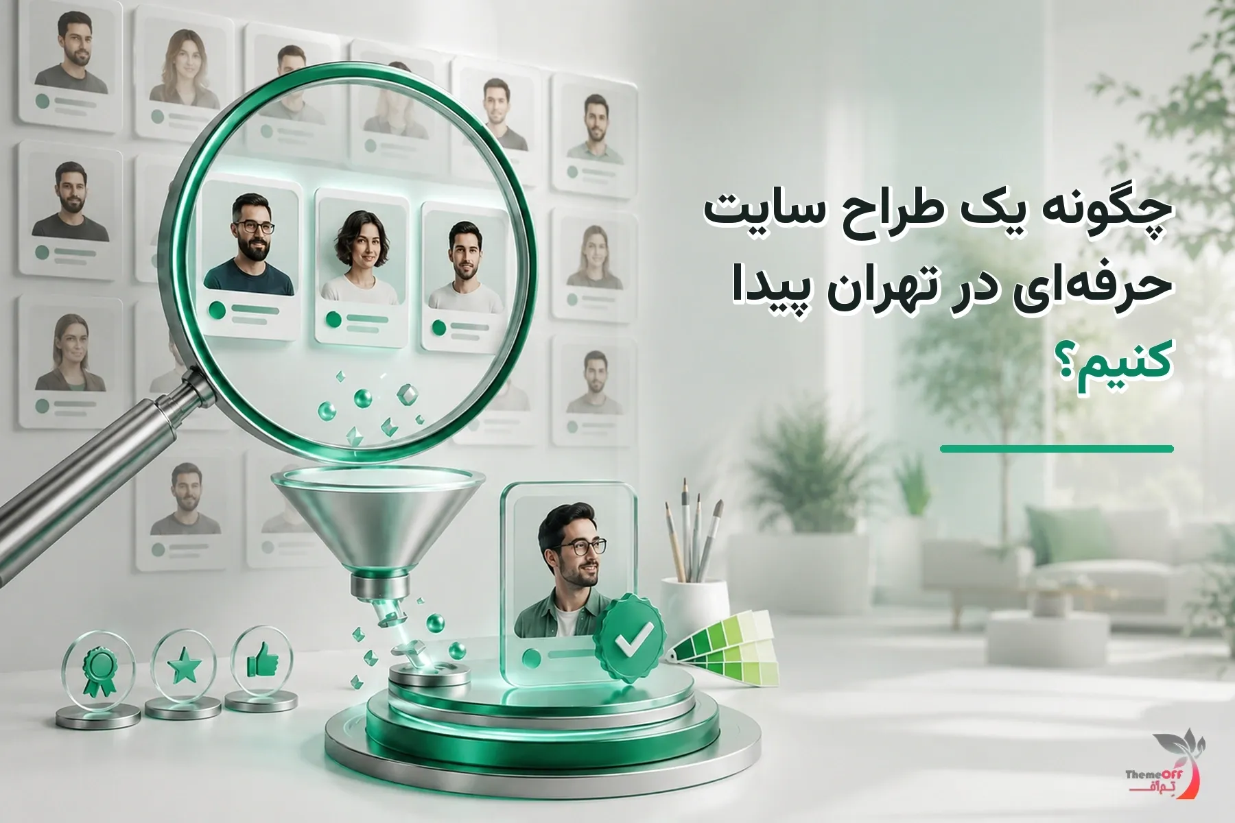 تصویر شاخص اختصاصی چگونه یک طراح سایت حرفه‌ای در تهران پیدا کنیم؟