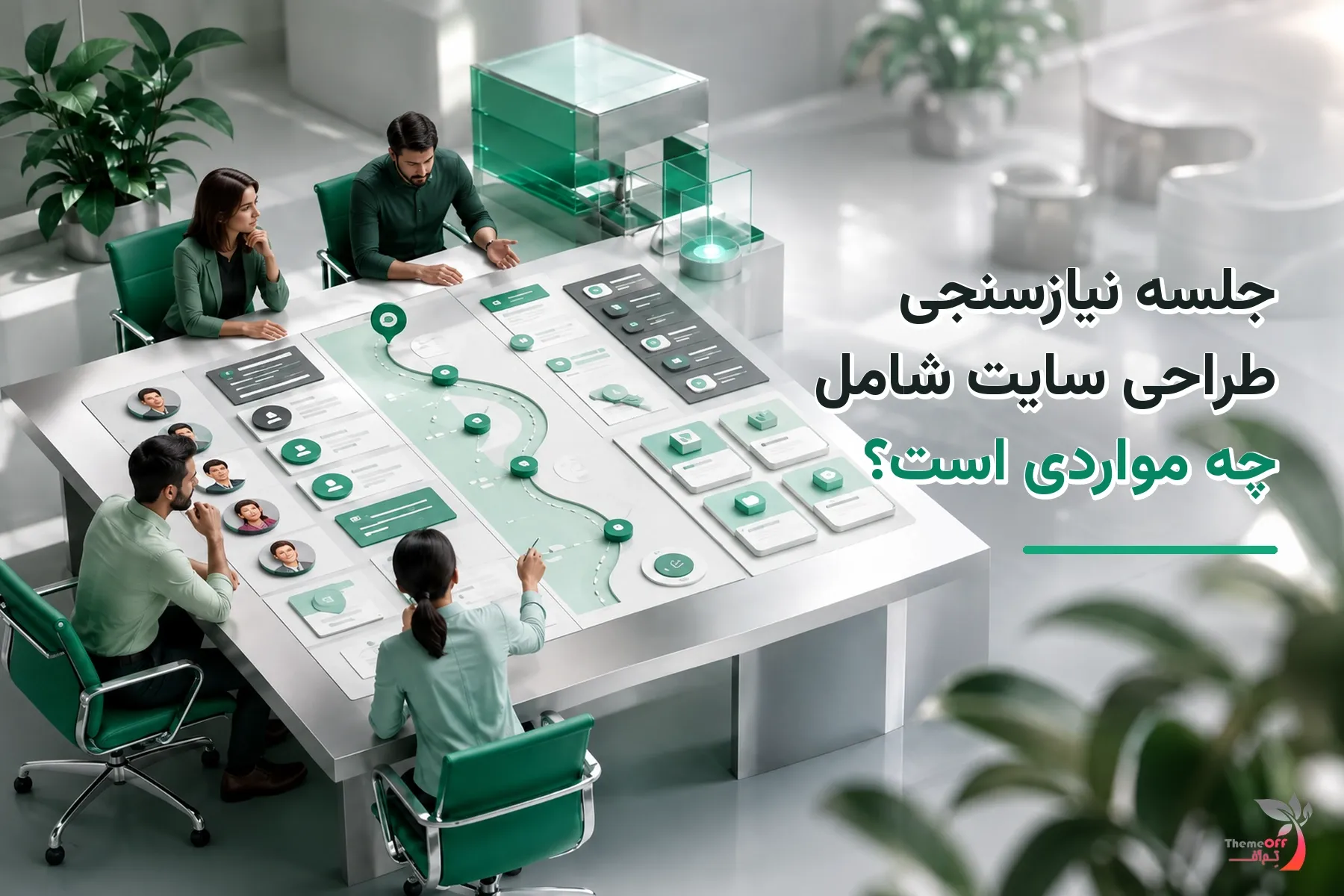 تصویر شاخص اختصاصی جلسه نیازسنجی طراحی سایت شامل چه مواردی است؟
