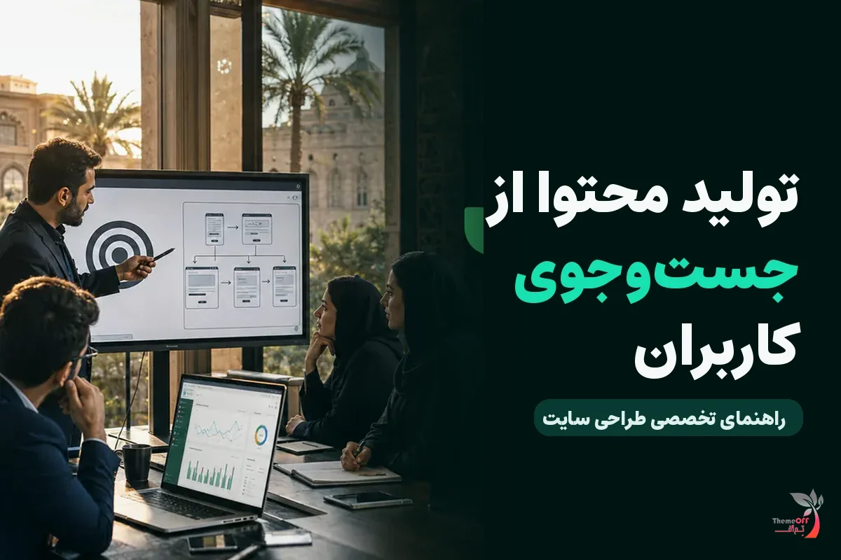 چگونه از جست‌وجوهای کاربران برای تولید محتوای مفید استفاده کنیم؟ برای کسب‌وکارهای شیراز
