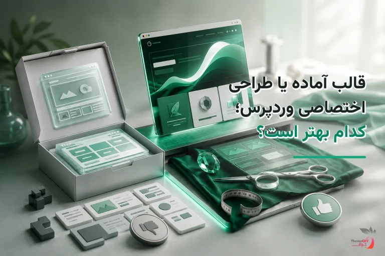 قالب آماده یا طراحی اختصاصی وردپرس؛ کدام بهتر است؟