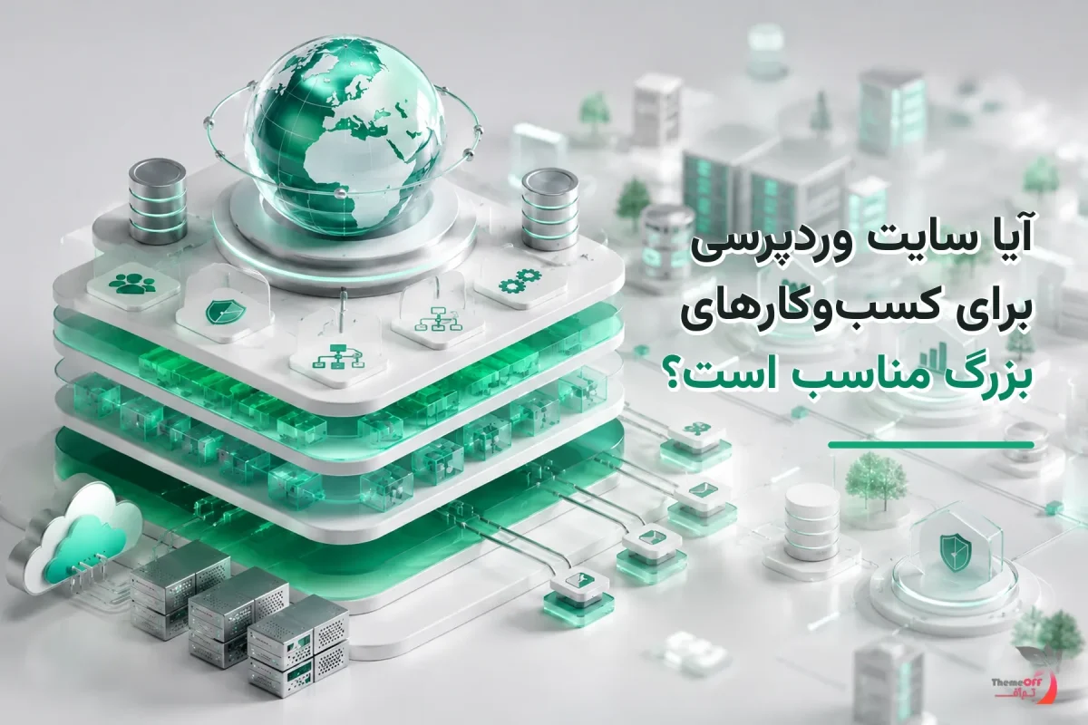 تصویر شاخص اختصاصی آیا سایت وردپرسی برای کسب‌وکارهای بزرگ مناسب است؟